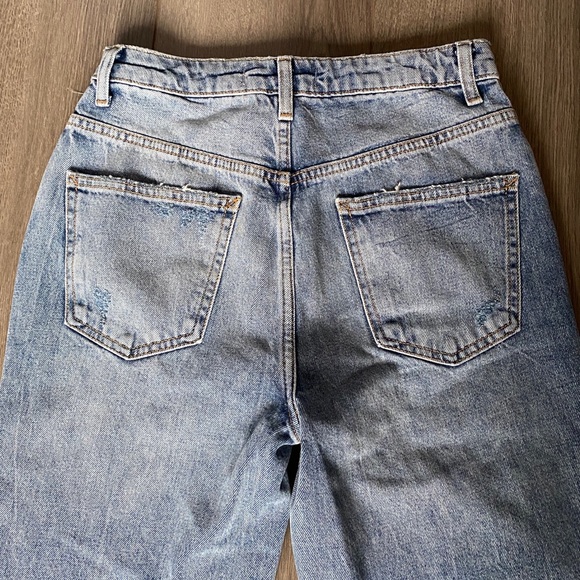 Free People Dakota Ripped Straight Leg Jeans - Picture 9 of 15